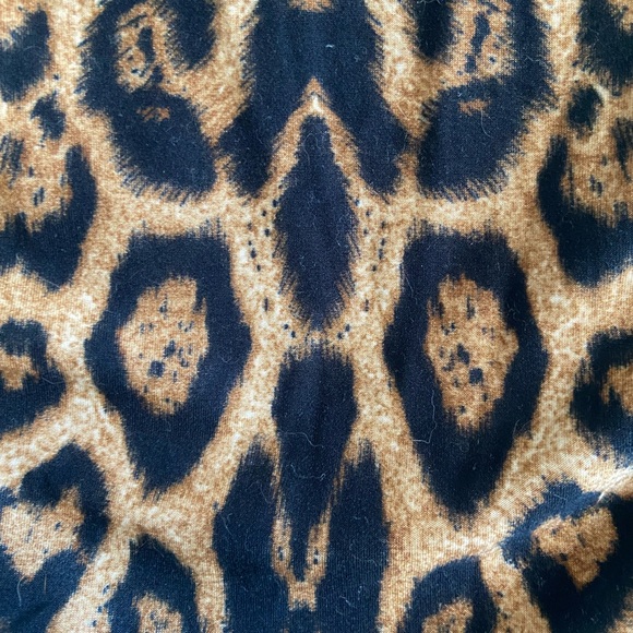 VFShow Ruched Ruffled Animal Print Skirt - Picture 4 of 9